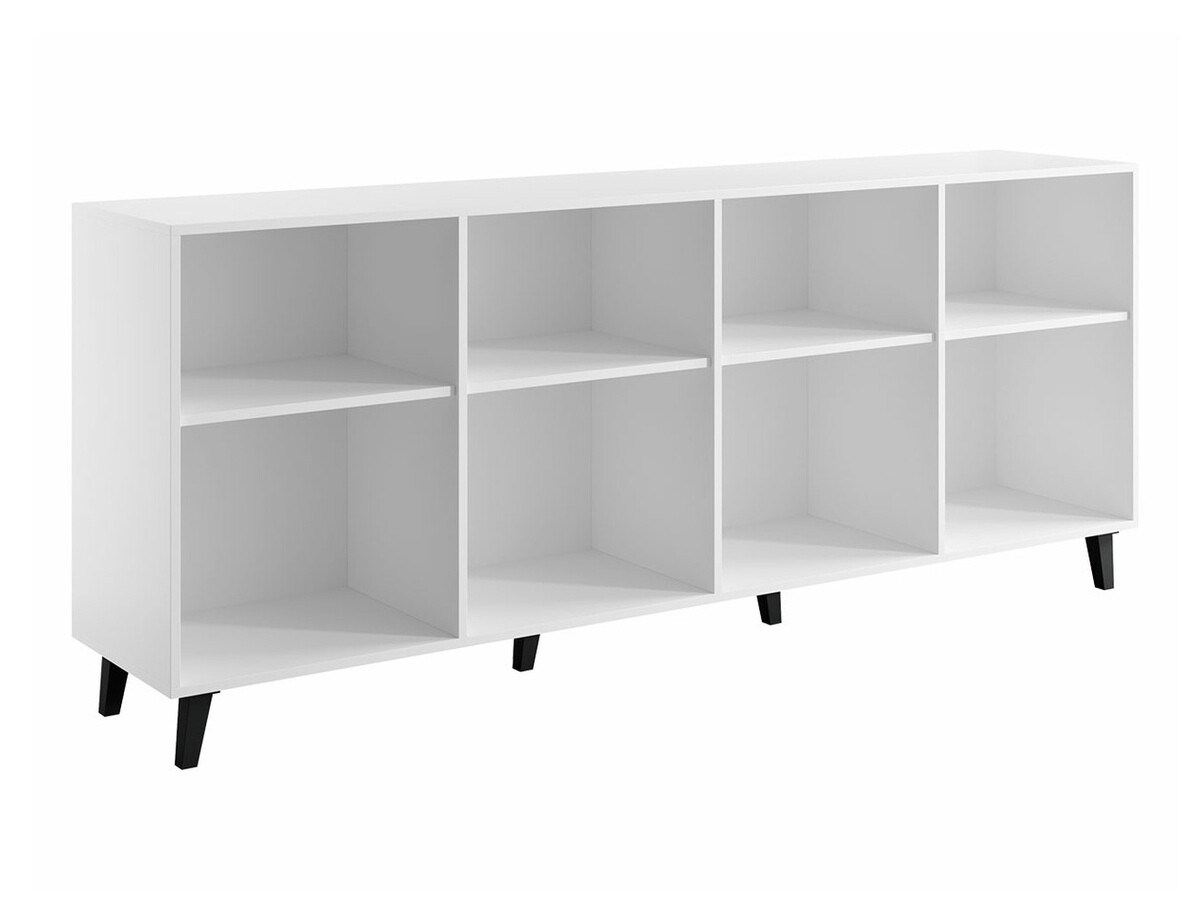 Woonkamerset Charlotte 185 (Wit + Craft eiken)