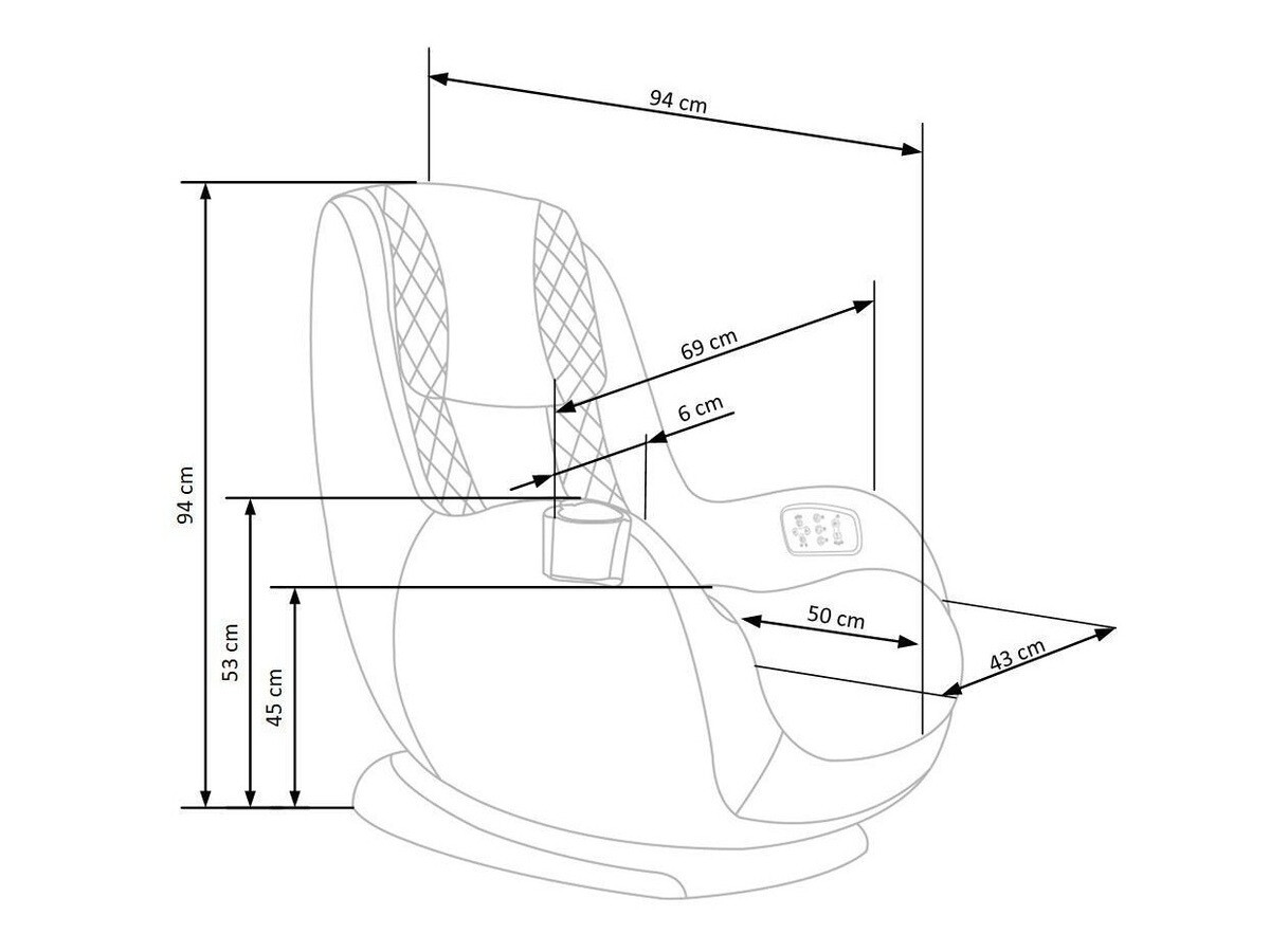 Fauteuil Houston 849 (Grijs)
