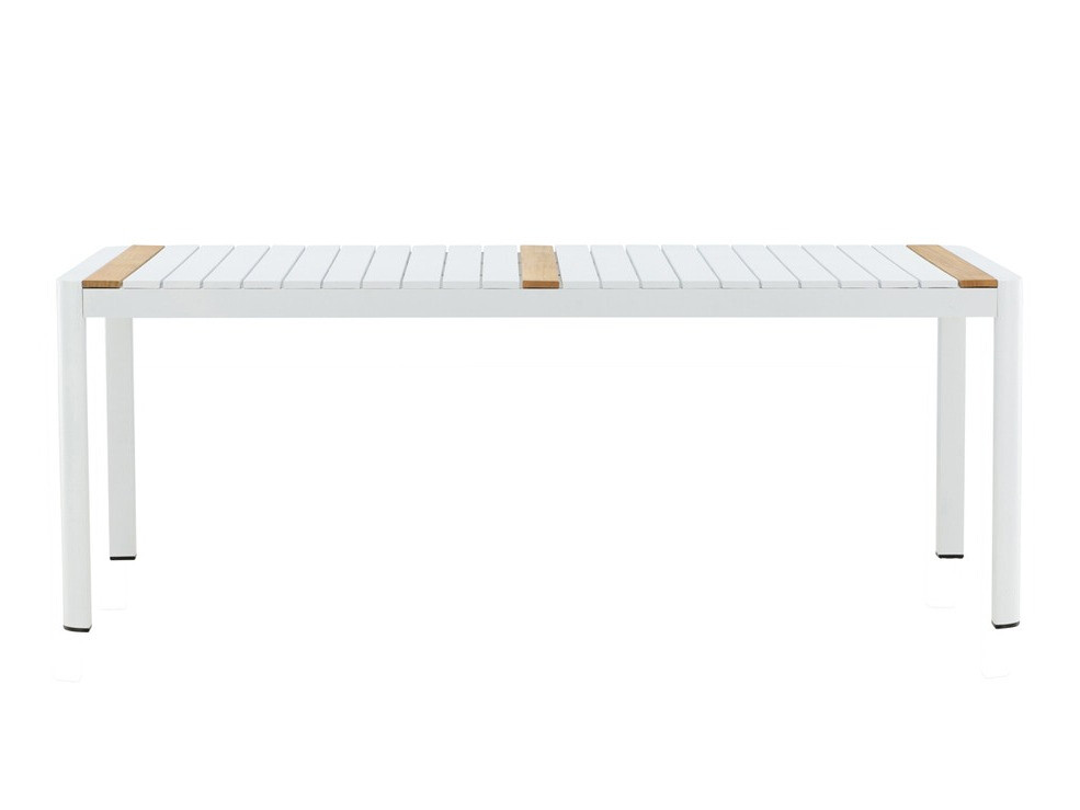 Outdoor tafel Dallas 2834 (Wit + Bruin)