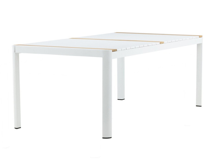 Outdoor tafel Dallas 2834 (Wit + Bruin)