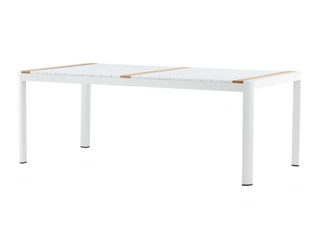 Outdoor tafel Dallas 2834 (Wit + Bruin)