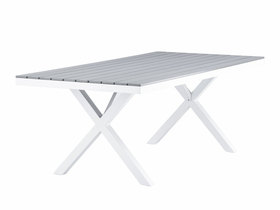 Outdoor tafel Dallas 3392 (Grijs + Wit)