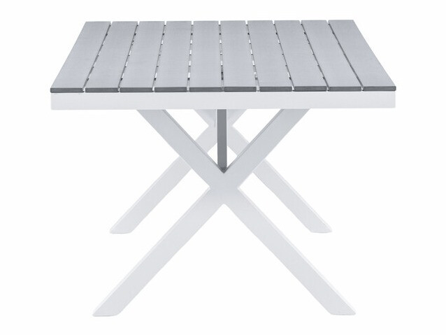 Outdoor tafel Dallas 3392 (Grijs + Wit)