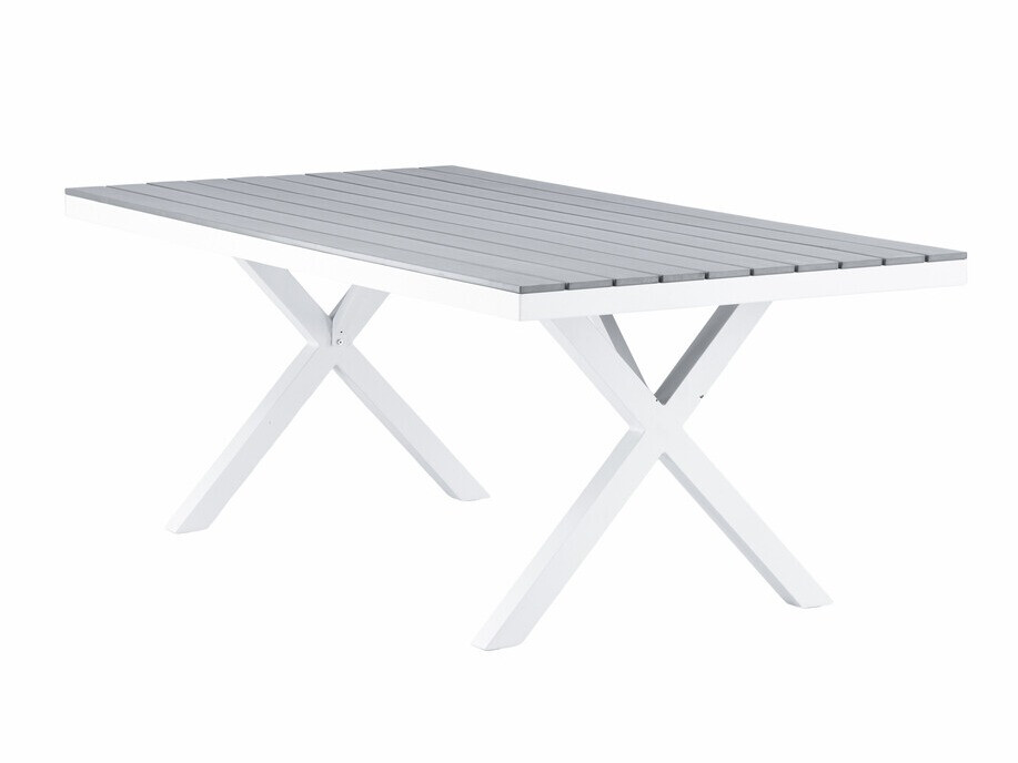 Outdoor tafel Dallas 3392 (Grijs + Wit)