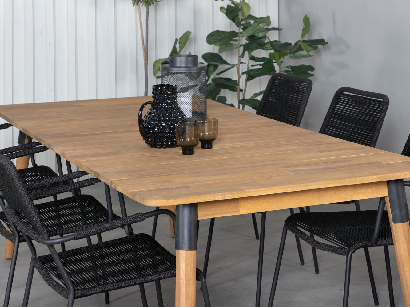 Tafel en stoelen set Dallas 2877