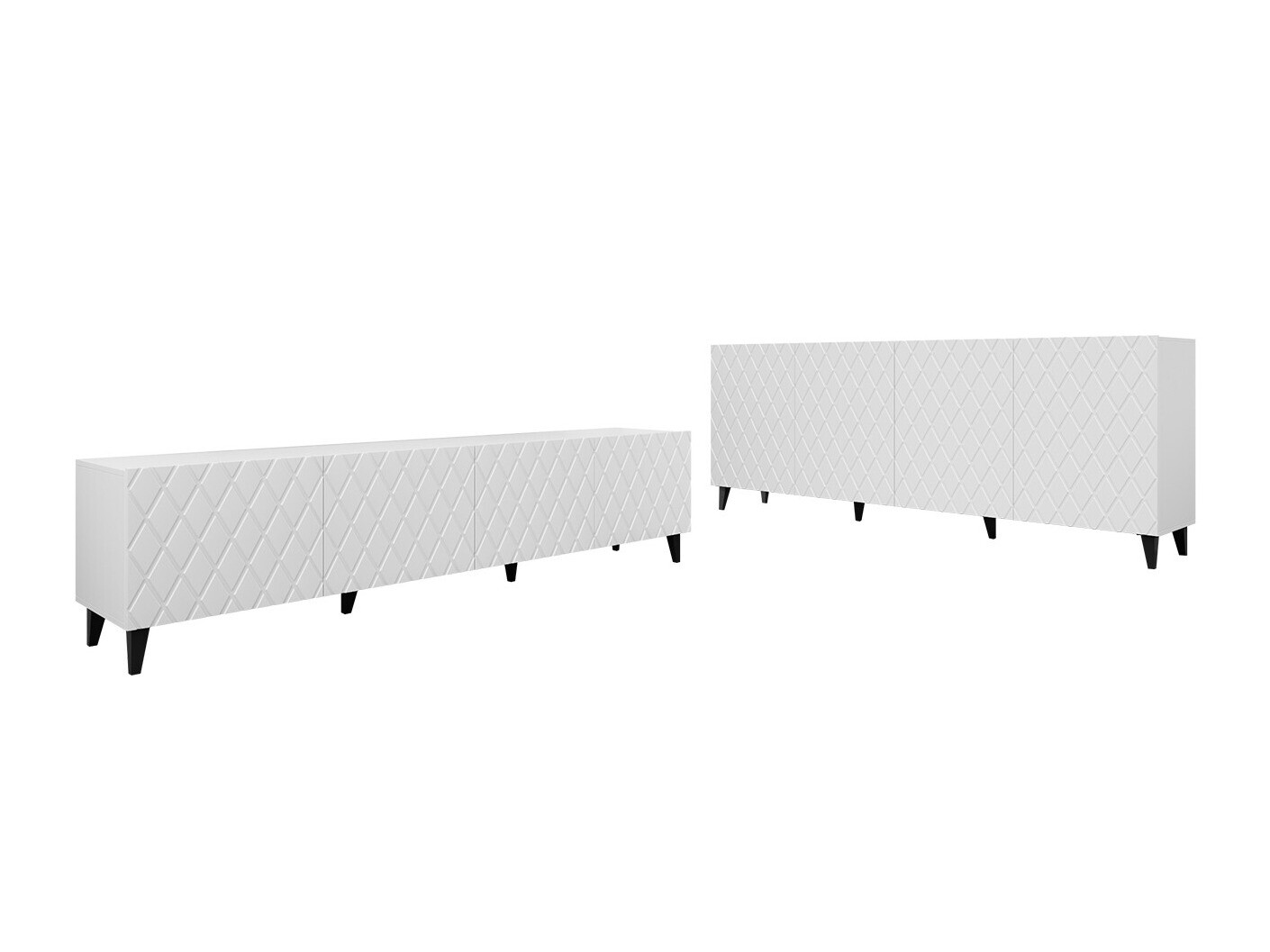 Woonkamerset Charlotte 188 (Wit)