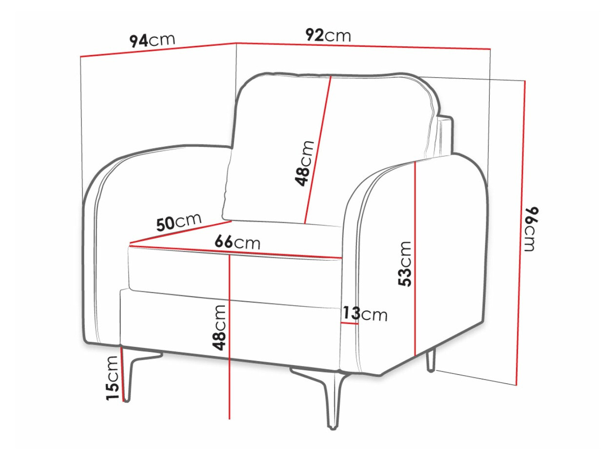 Fauteuil Torlua 100 (Manila 19)