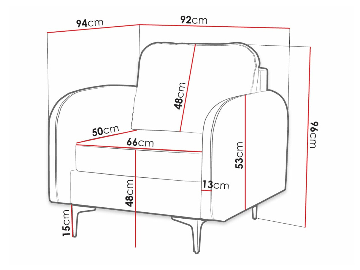 Fauteuil Torlua 100 (Manila 35)
