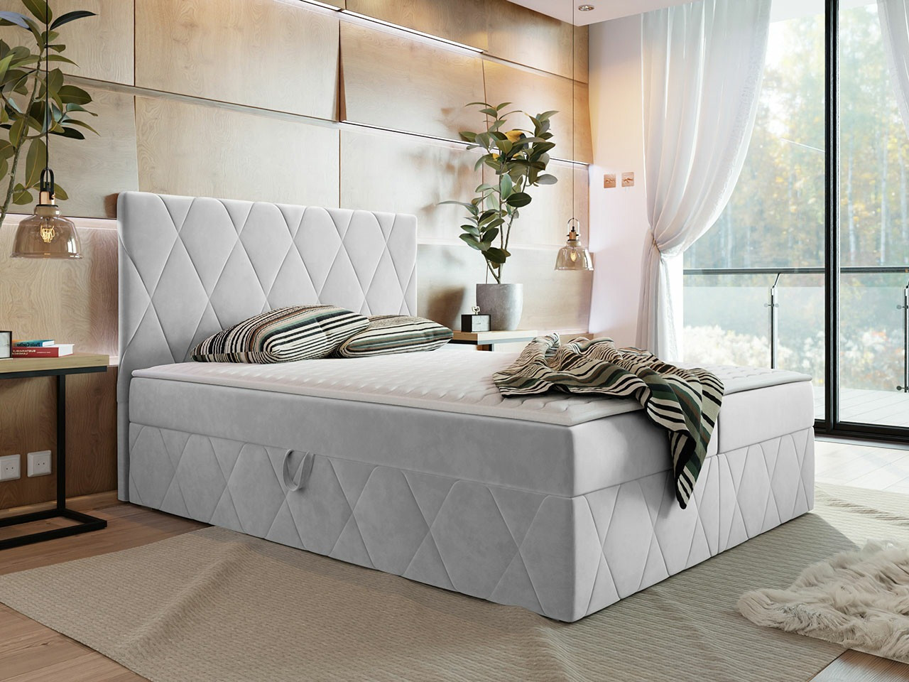 Boxspring Comfivo 225 (Magic Velvet 2239)