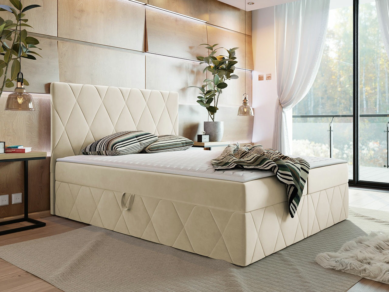 Boxspring Comfivo 225 (Magic Velvet 2250)