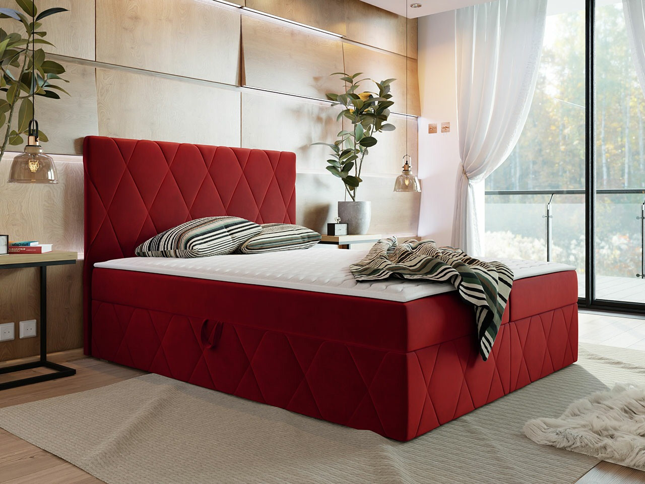 Boxspring Comfivo 225 (Magic Velvet 2267)
