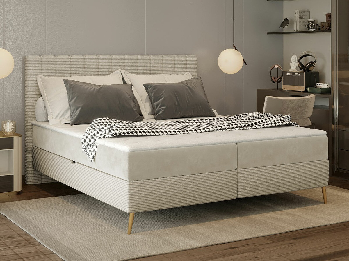 Boxspring Indiana 159 (Poso 100 + Paros 01)