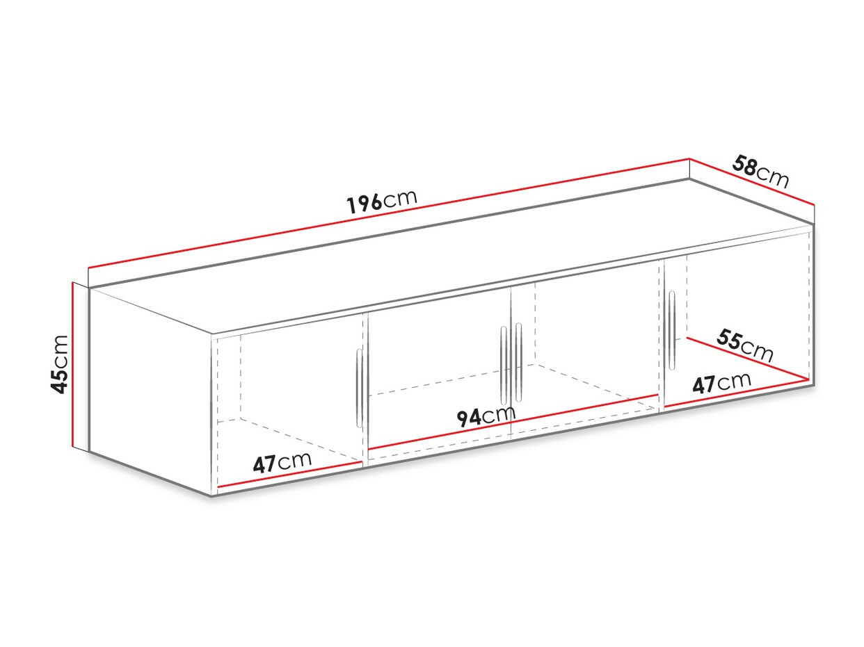 Kledingkast Dortivu I (Wit)