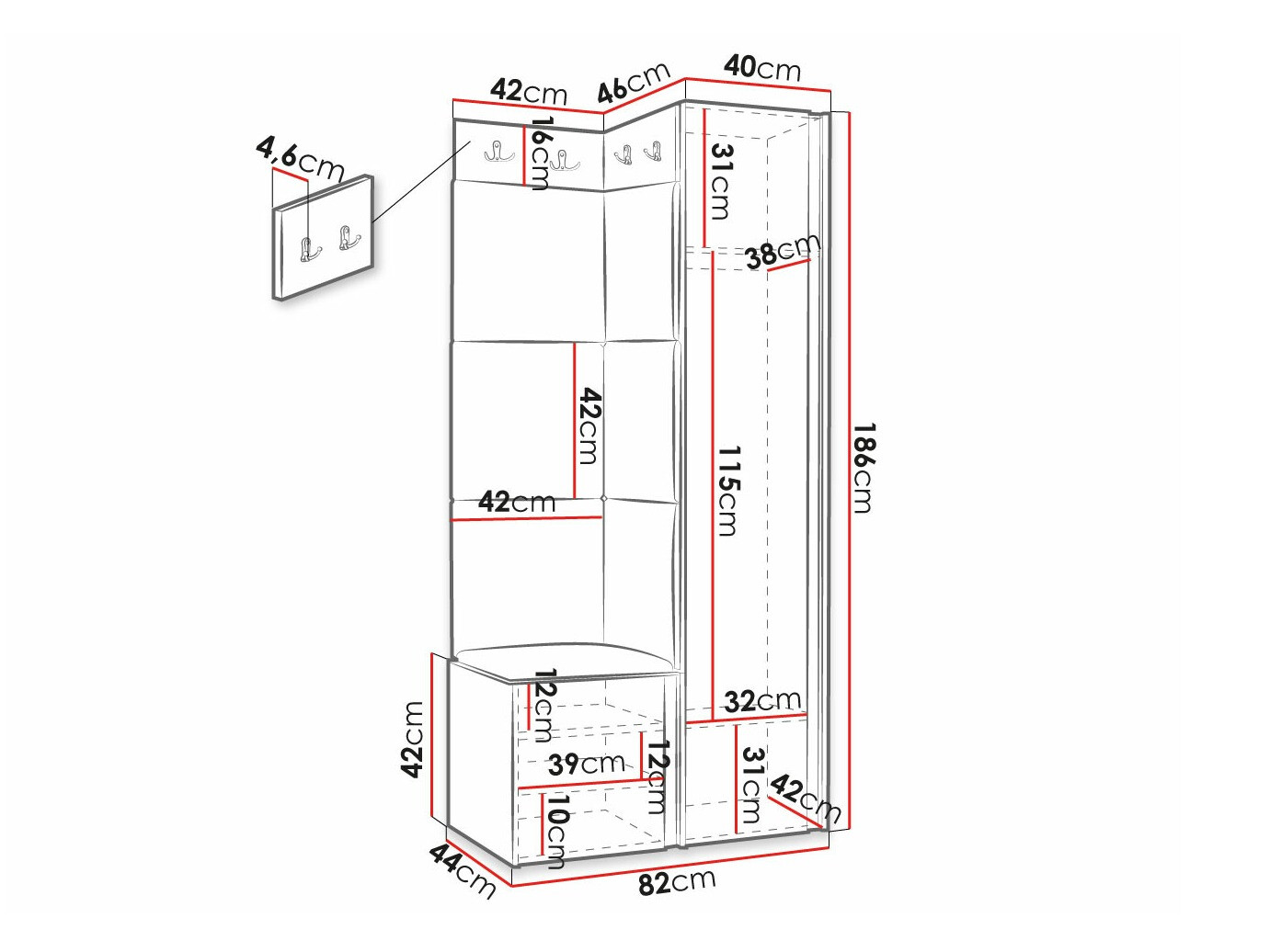 Gangmeubelset Hartford 391 (Manila 09)
