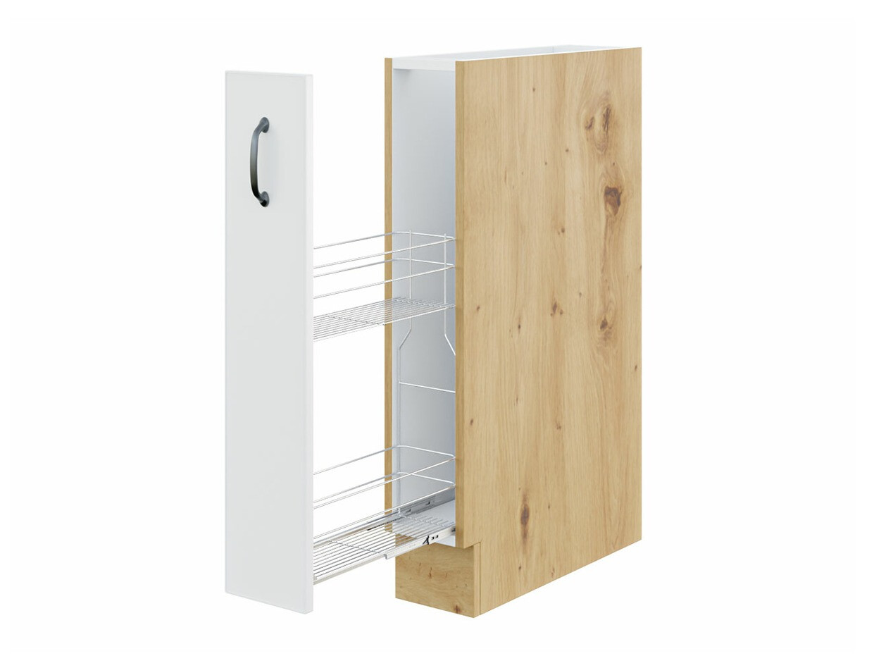 Modulaire kast met uittrekbare mand Retro White 101