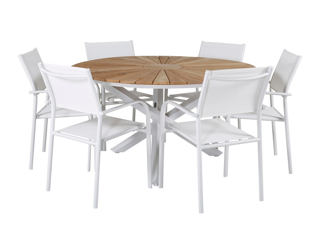 Tafel en stoelen set Dallas 544