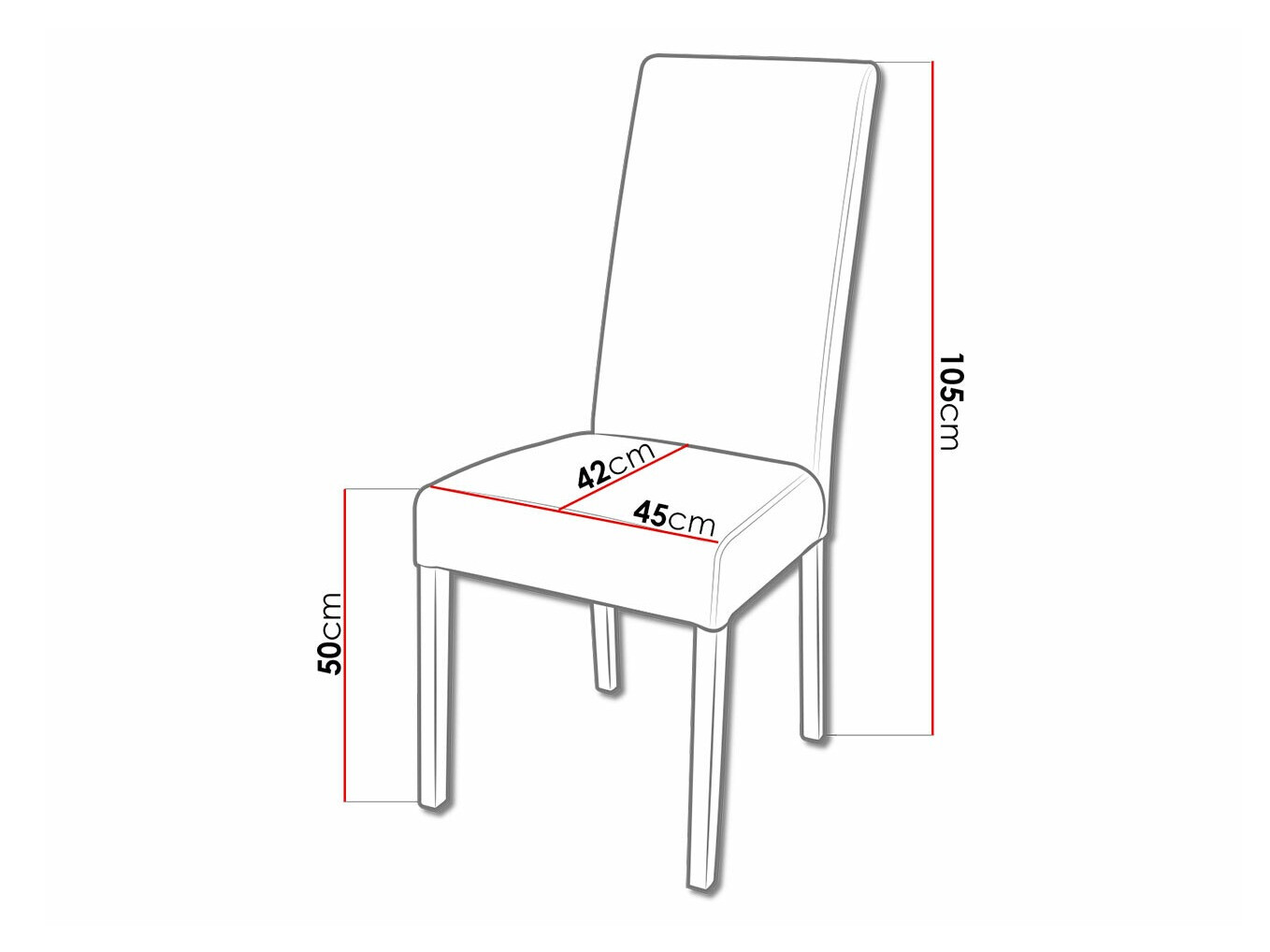 Stoel Sparks 184 (Wengé)