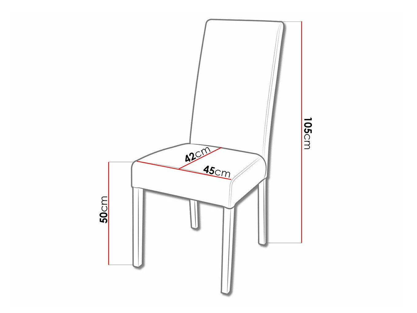 Stoel Sparks 184 (Wit)
