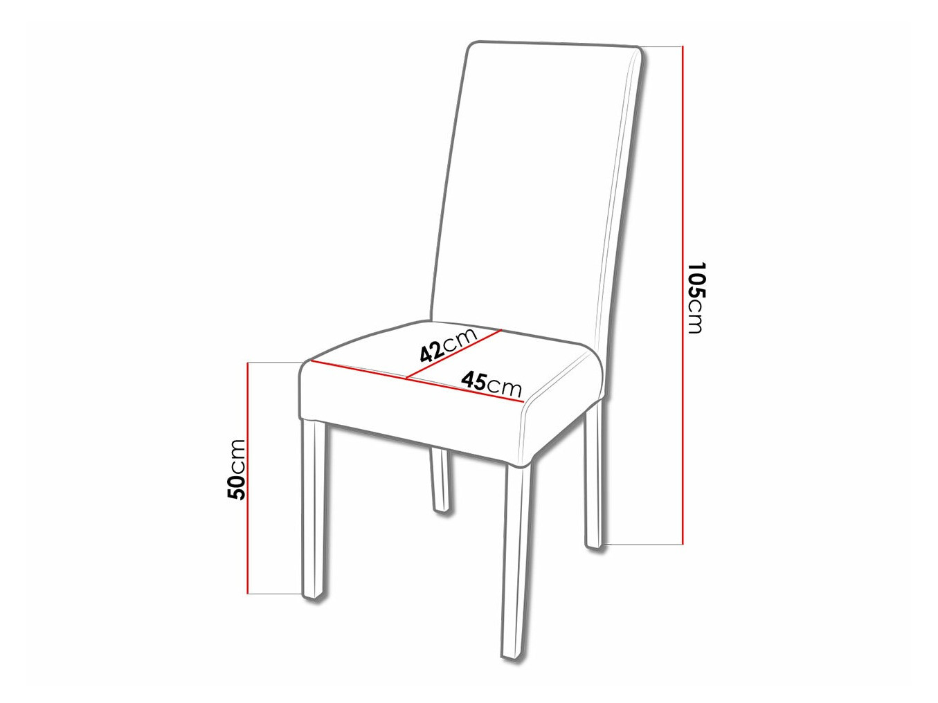 Stoel Sparks 184 (Wit)