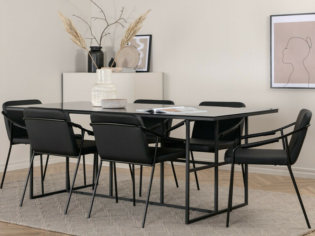 Stoel Dallas 2586 (Zwart)