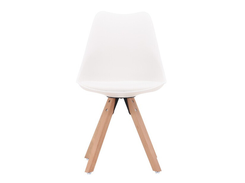 Stoel Dallas 3478 (Wit + Licht hout)
