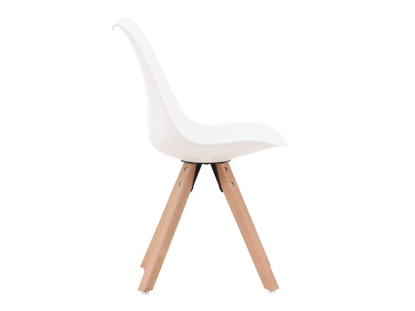 Stoel Dallas 3478 (Wit + Licht hout)