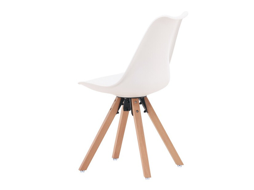 Stoel Dallas 3478 (Wit + Licht hout)