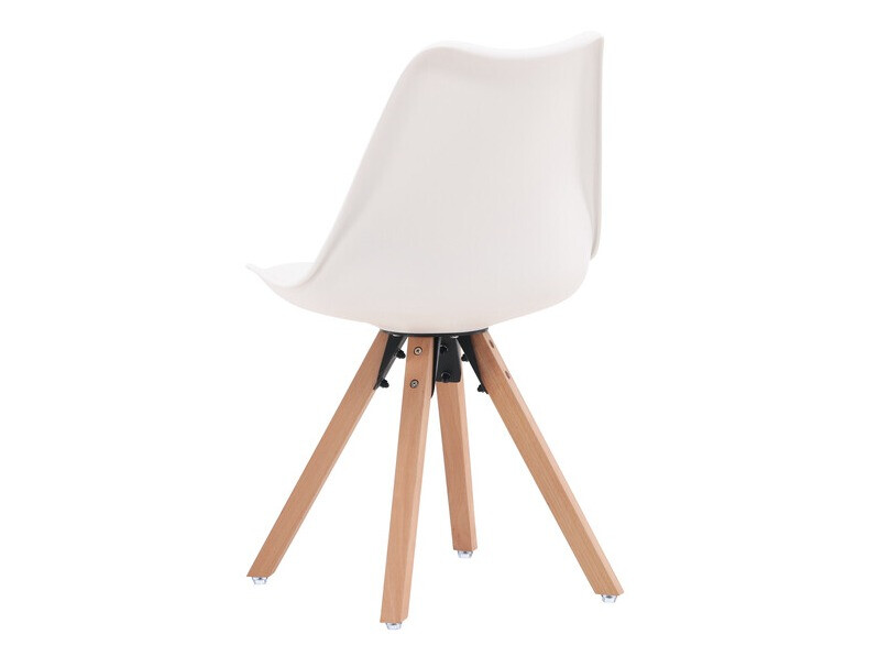 Stoel Dallas 3478 (Wit + Licht hout)