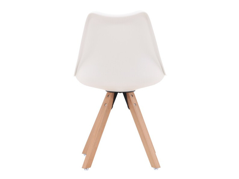 Stoel Dallas 3478 (Wit + Licht hout)