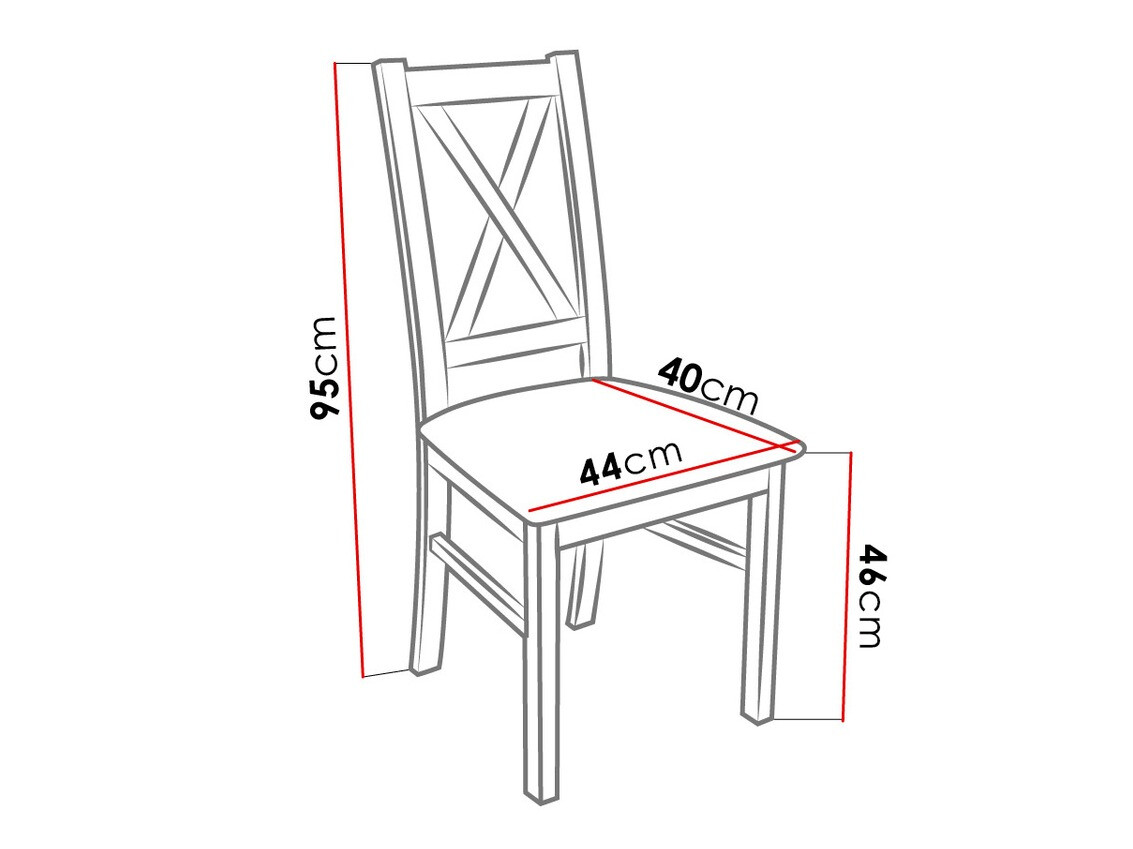 Stoel Sparks 117 (Sonoma eik)