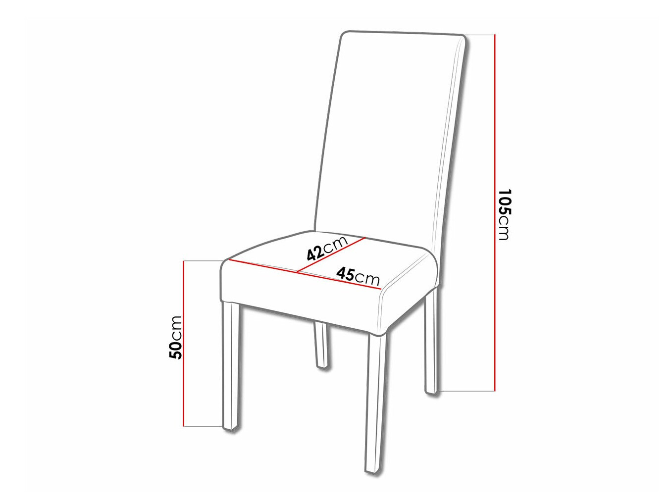 Stoel Sparks 184 (Wengé)