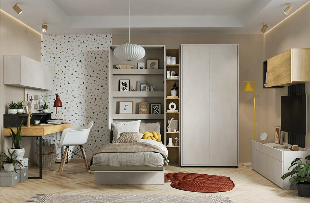 Muurbed Concept Pro Lenart I (90 x 200 cm)
