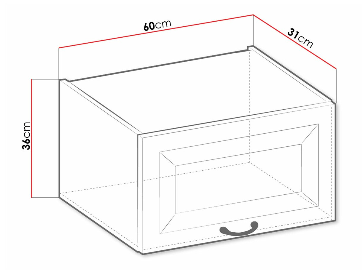 Modulaire wandkast Retro Grey 137