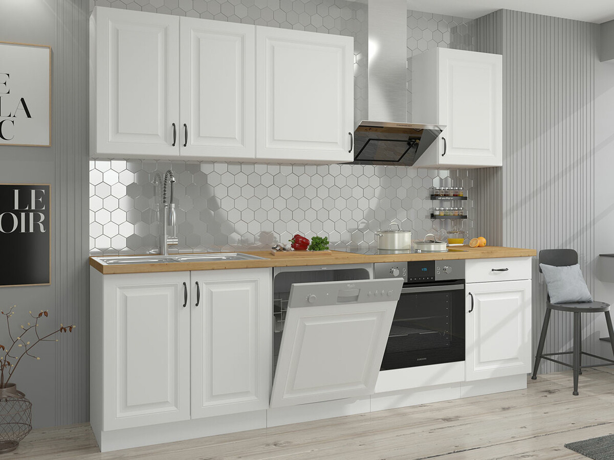 Modulaire wandkast Retro White 126