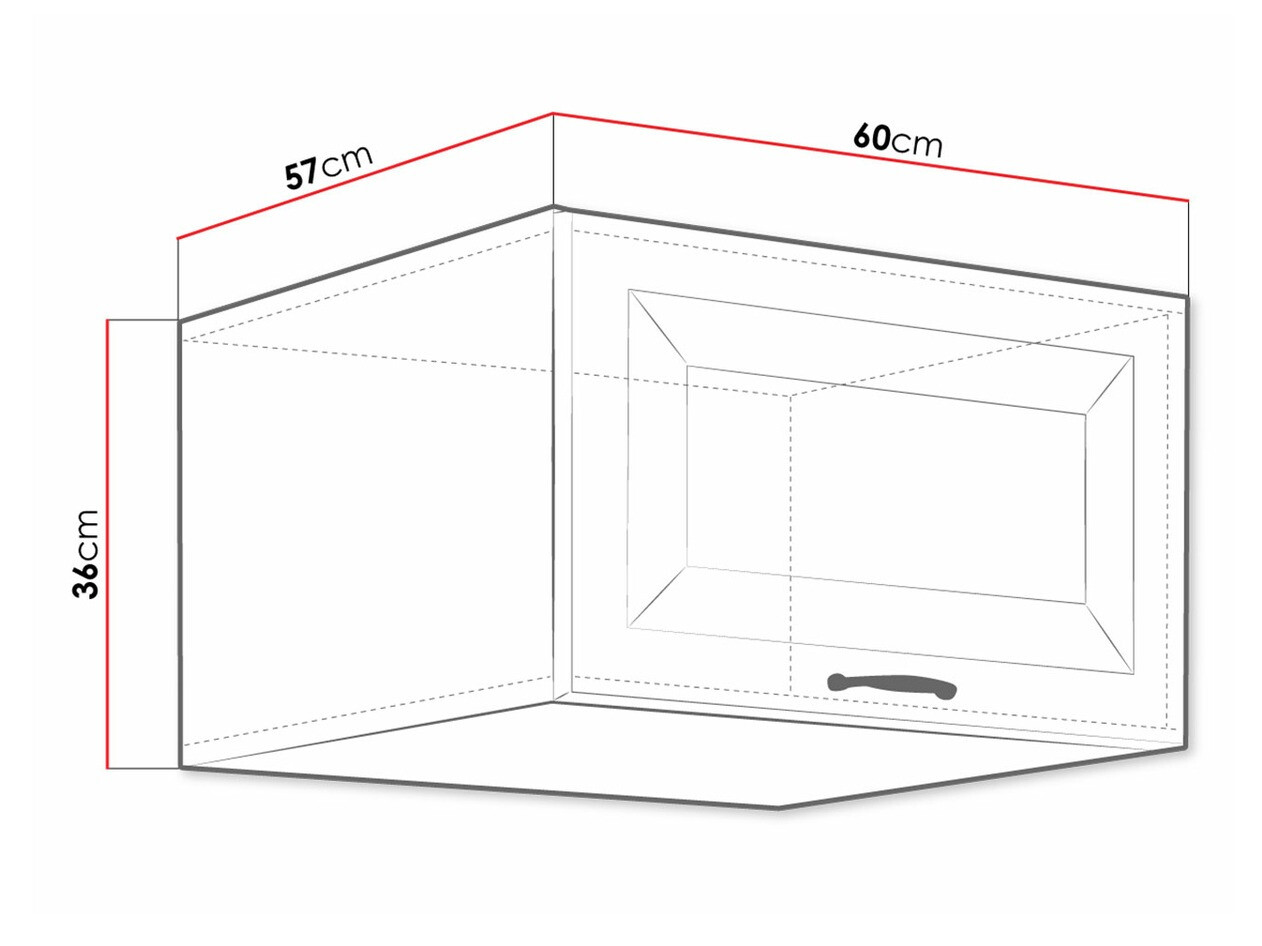 Modulaire wandkast Retro White 138