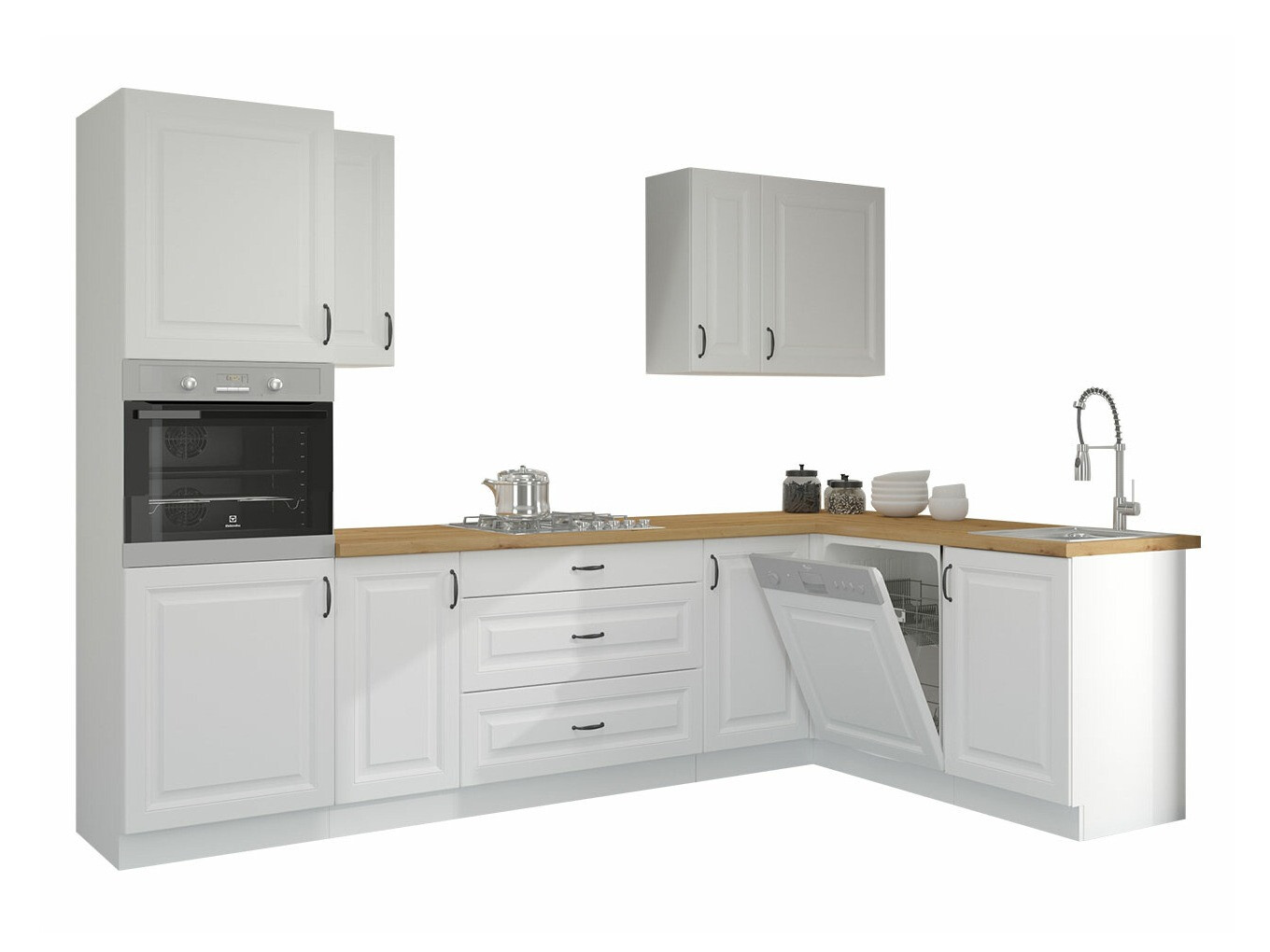 Modulaire keukenset Retro White 148