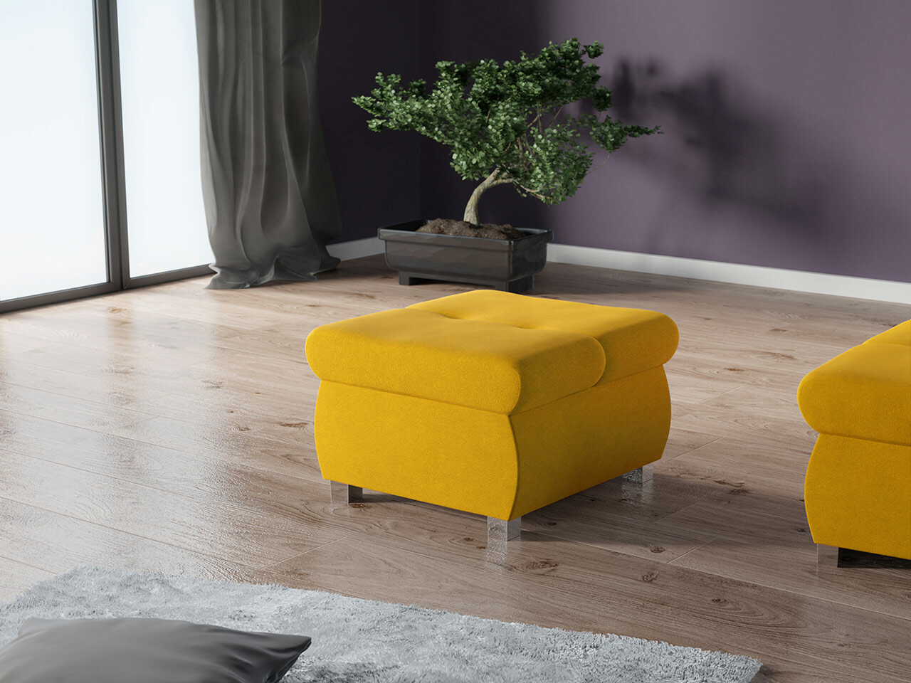 Poef Comfivo 122 (Uttario Velvet 2959)