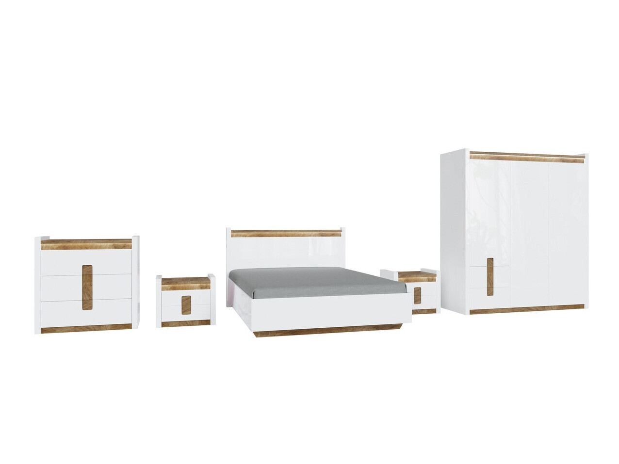 Slaapkamer set Cirevai 136