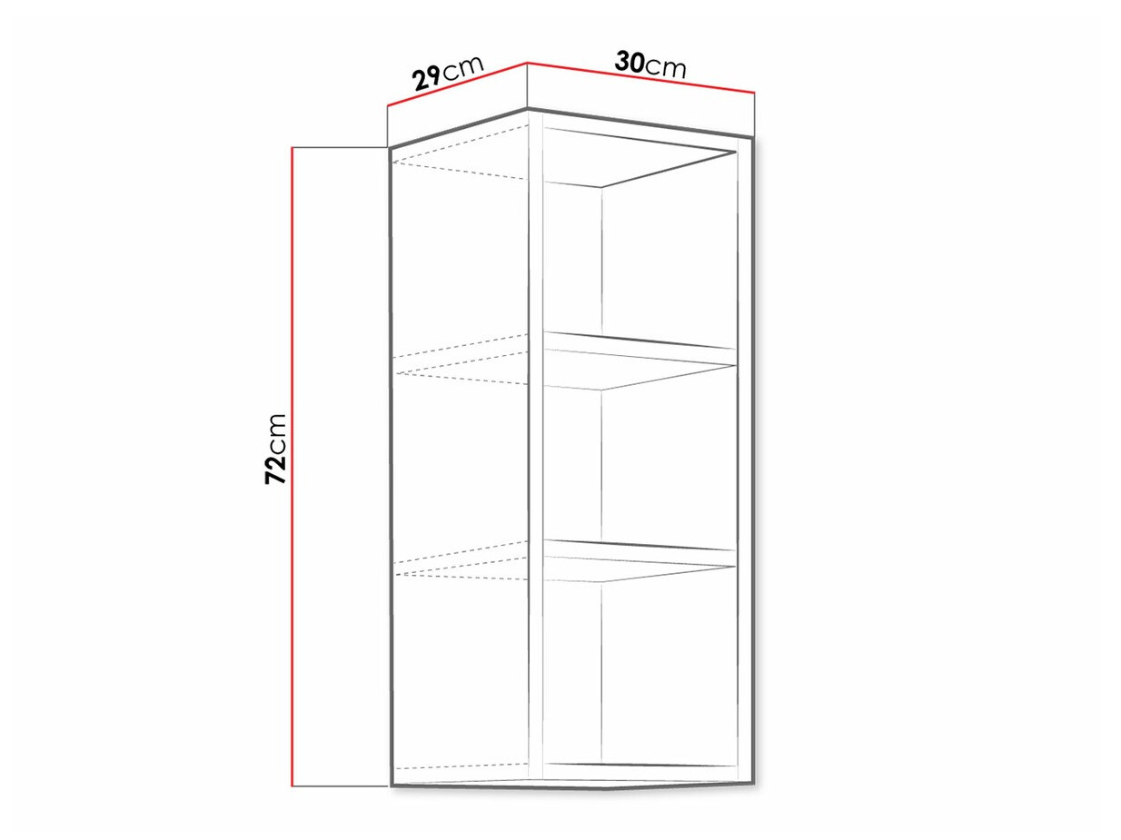 Wandplank Retro White 142
