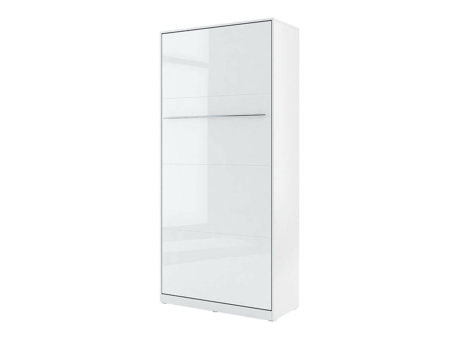 Muurbed Concept Pro Lenart III (Wit + Glanzend wit)