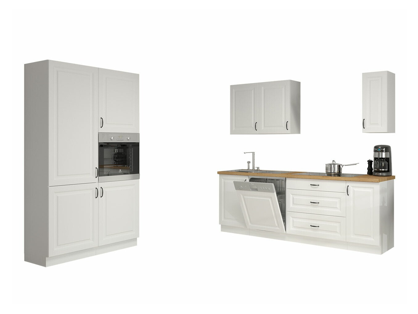 Modulaire keukenset Retro White 149