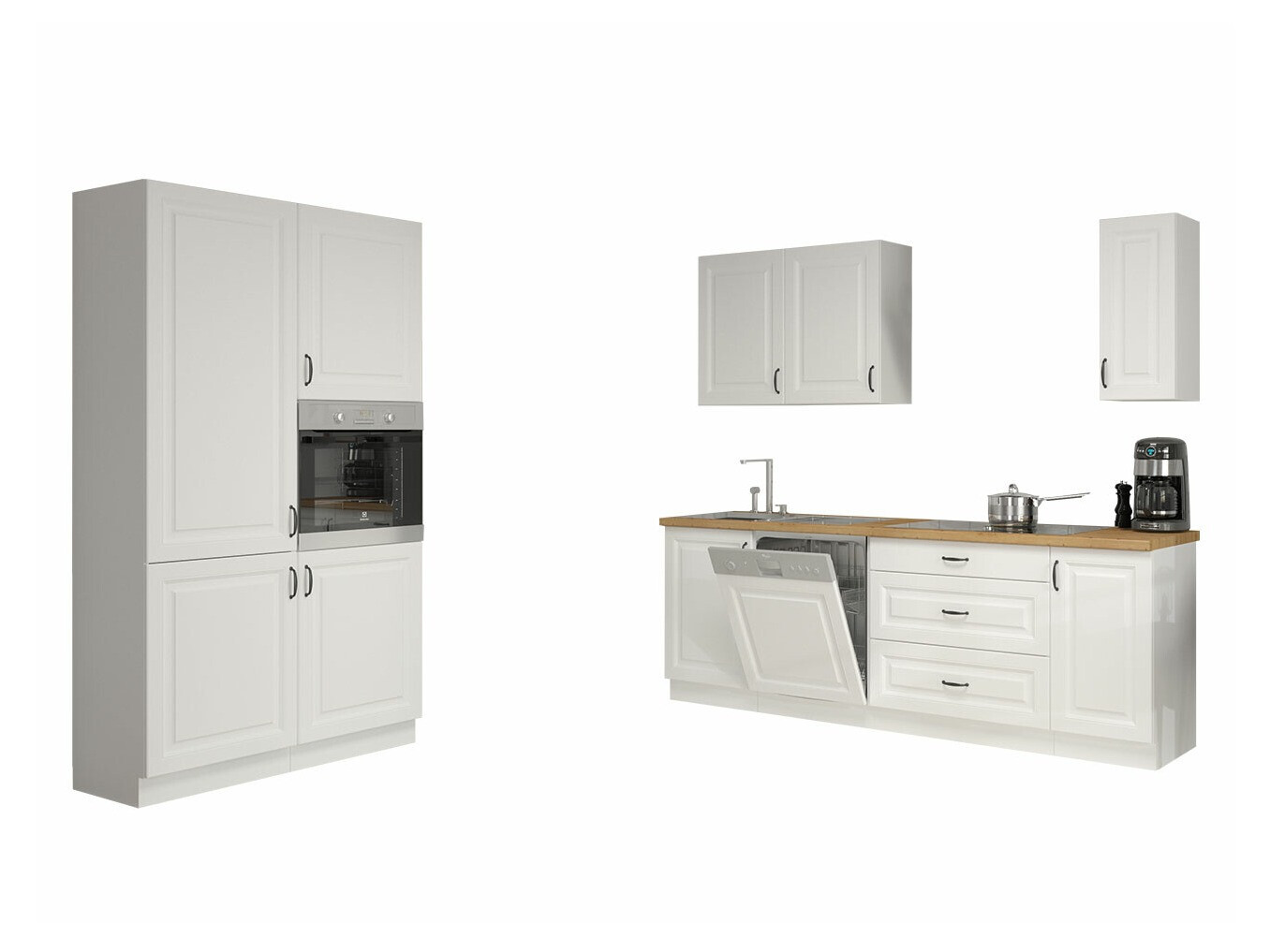 Modulaire keukenset Retro White 149