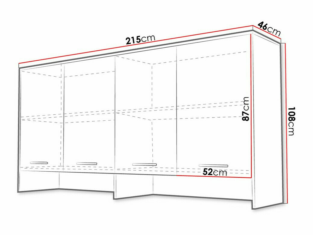 Dressoir Concept Pro Lenart Levfere 114 (Wit)