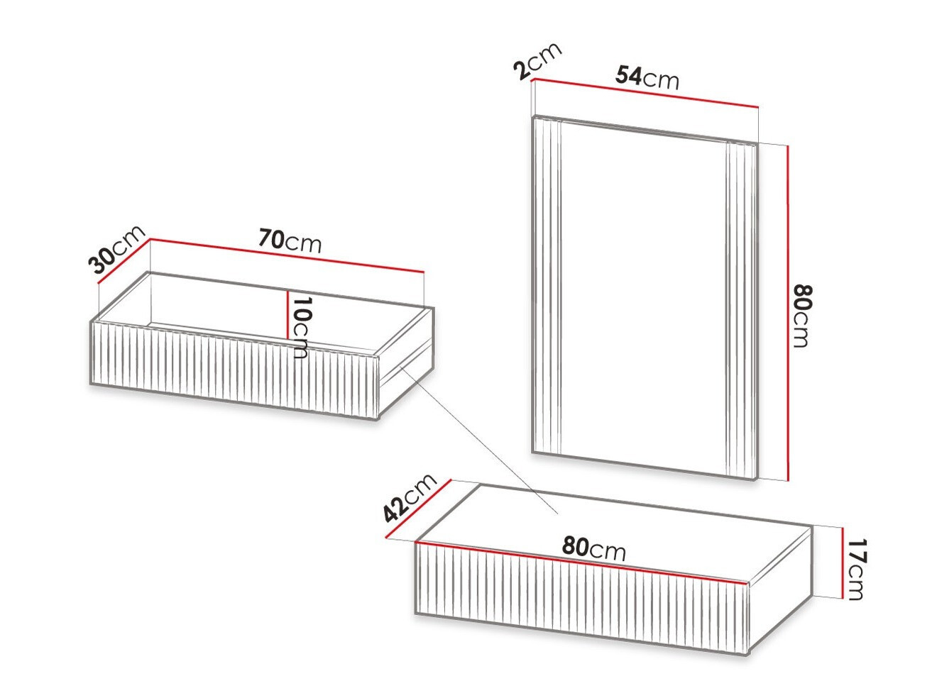 Kaptafel Levmari 111 (Zwart)