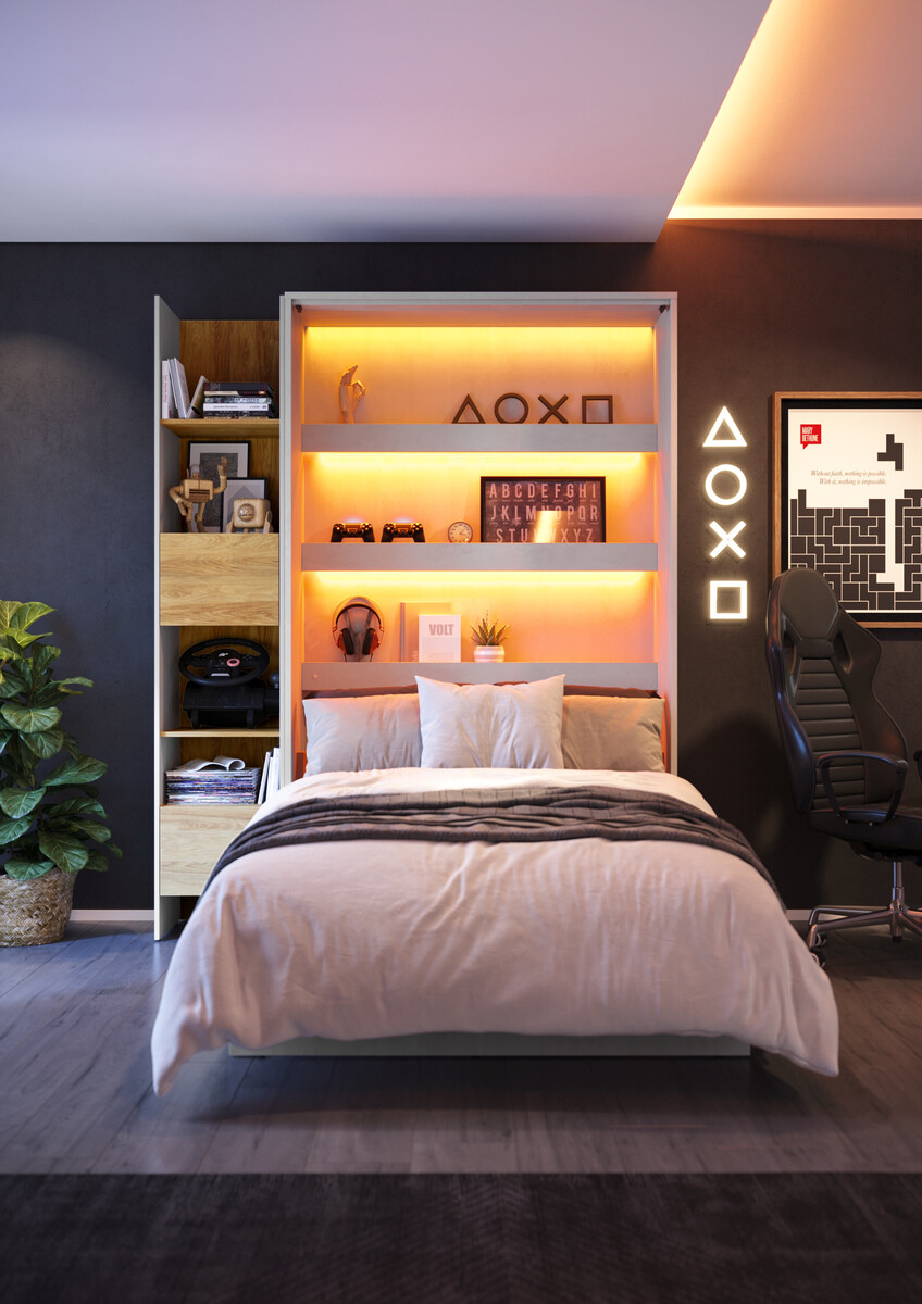 Muurbed Concept Lenart I (90 x 200 cm)