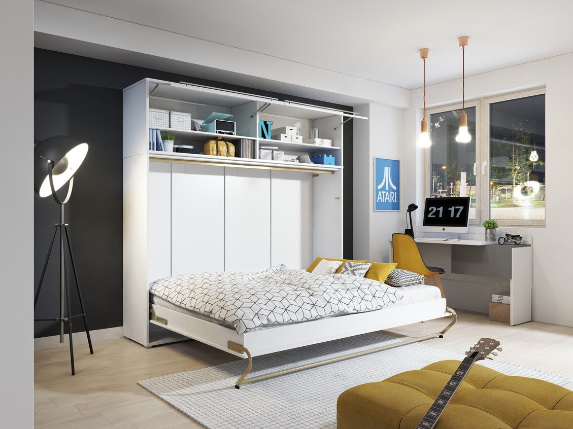 Muurbed Concept Pro Lenart Levfere 109 (Wit + Glanzend wit)