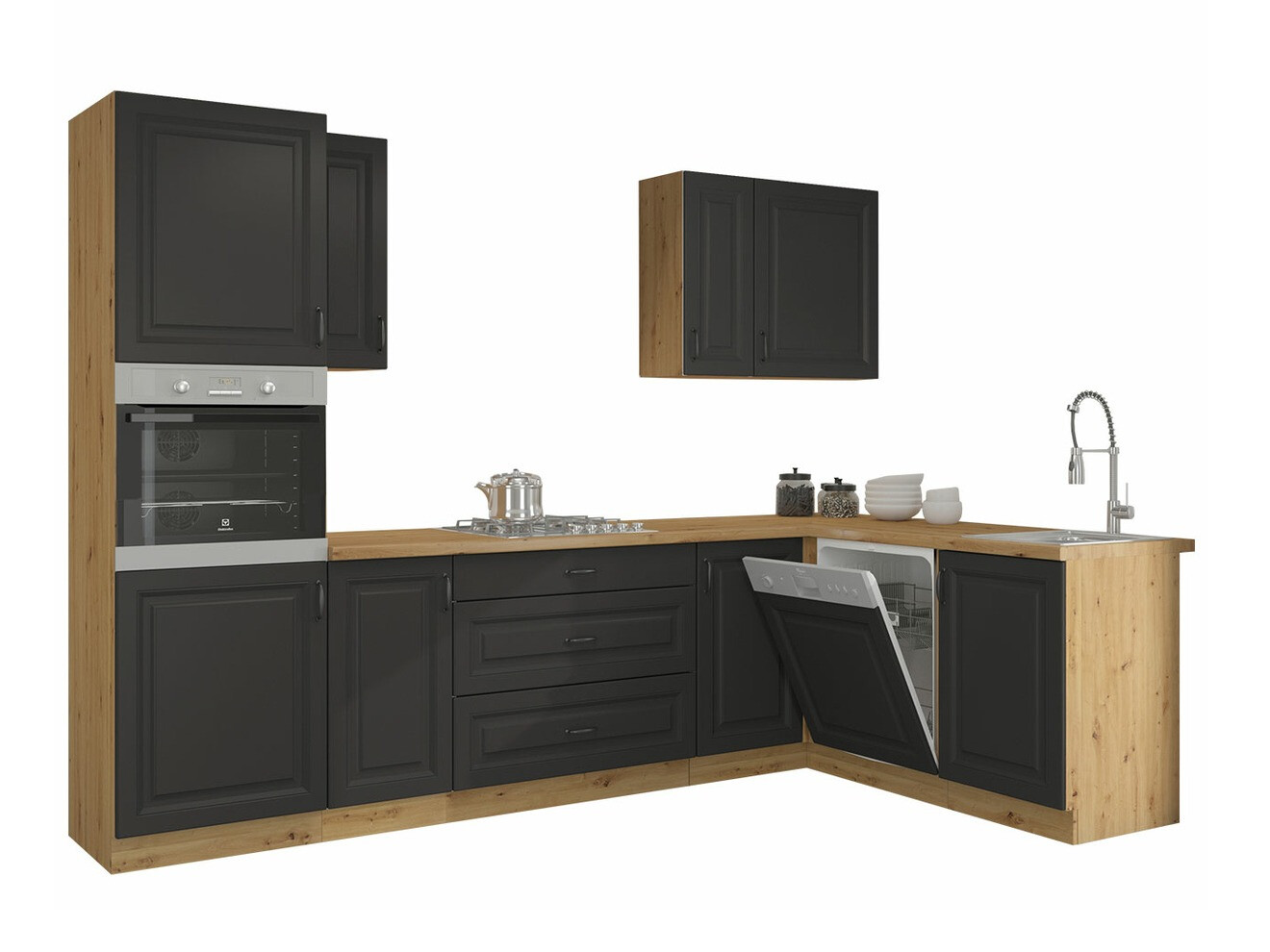 Modulaire keukenset Retro Grey 148