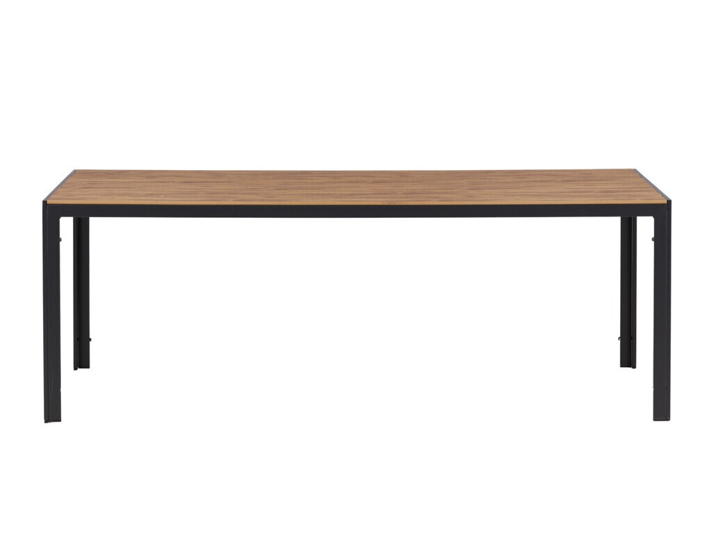 Outdoor tafel Dallas 3890 (Zwart + Bruin)