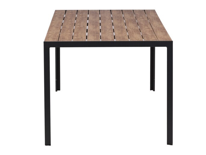 Outdoor tafel Dallas 3890 (Zwart + Bruin)