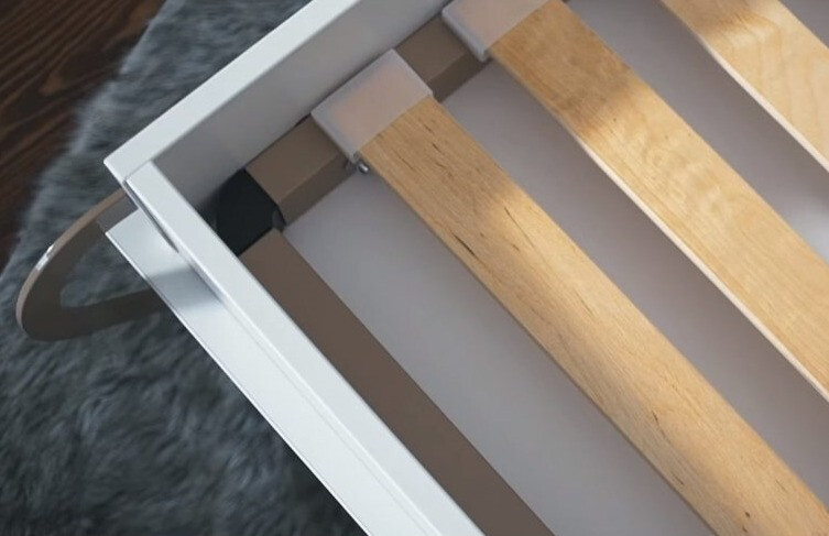 Muurbed Concept Pro Lenart Levfere 109 (Wit + Glanzend wit)